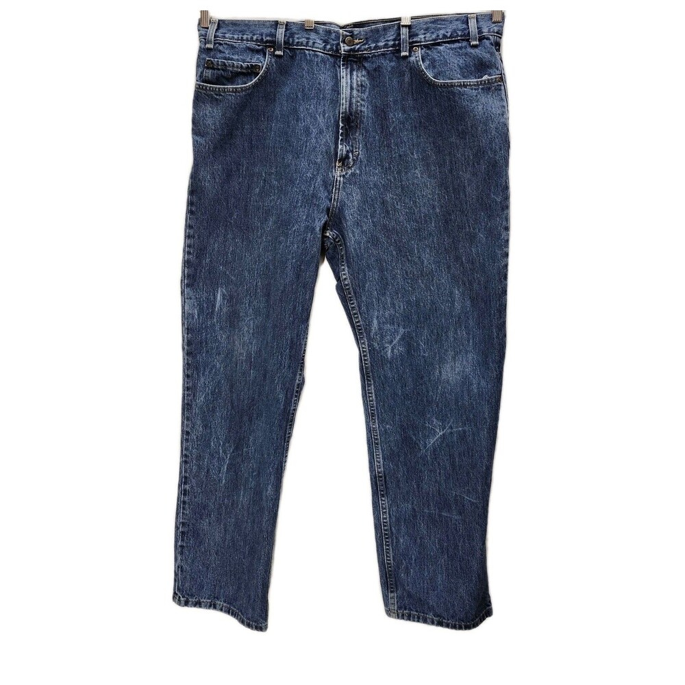 Kirkland Blue Jeans Mens 42x32 Straight Leg Denim Cotton Casual Chores Travel